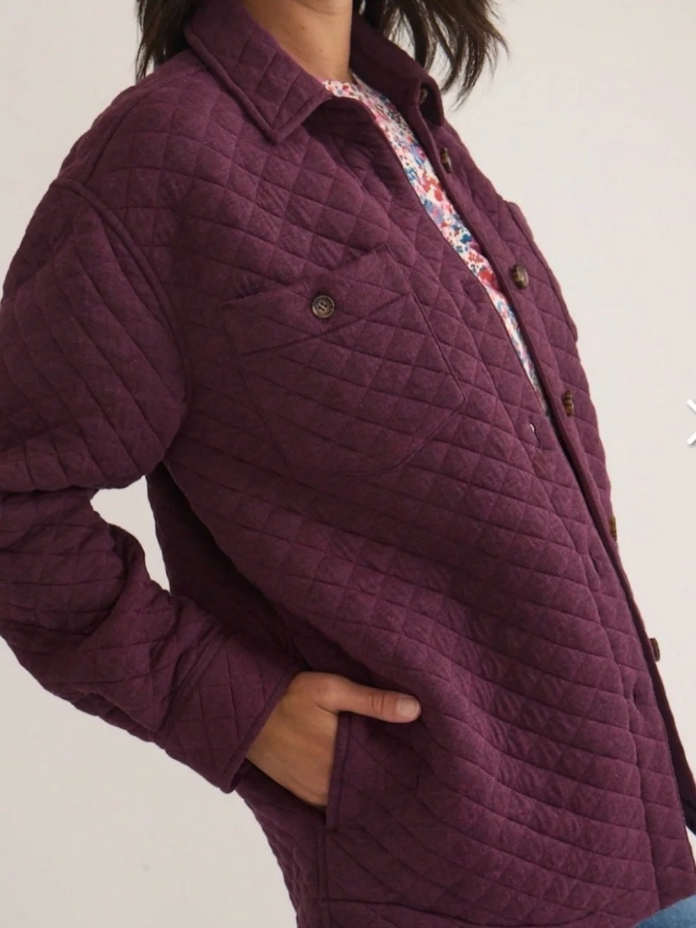 Marine Layer Corbet Quilted Shirt Jacket